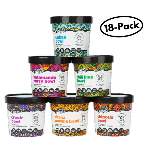 Chef Soraya Bulk Box - Variety 18-Pack