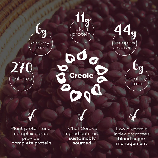 Creole Bowl - Red Beans, Rice, Hemp, & Quinoa