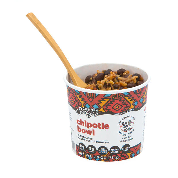 Chipotle Bowl - Black Beans, Rice, Hemp, & Quinoa
