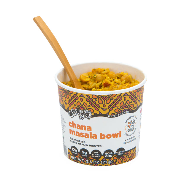 Chana Masala Bowl - Chickpeas, Rice, Hemp & Quinoa
